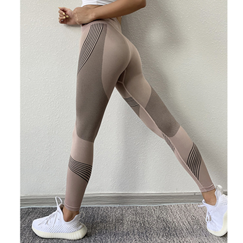 Strakke broek met hoge taille yogabroek voor dames met een sportfitnessbroek