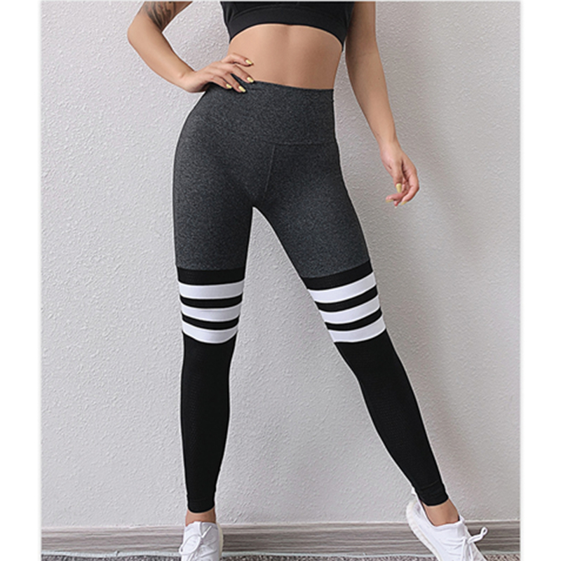 Nieuwe sportleggings met hoge tails voor vrouwen... met hoge stretch yoga broeken... kortademige fitnessbroeken.
